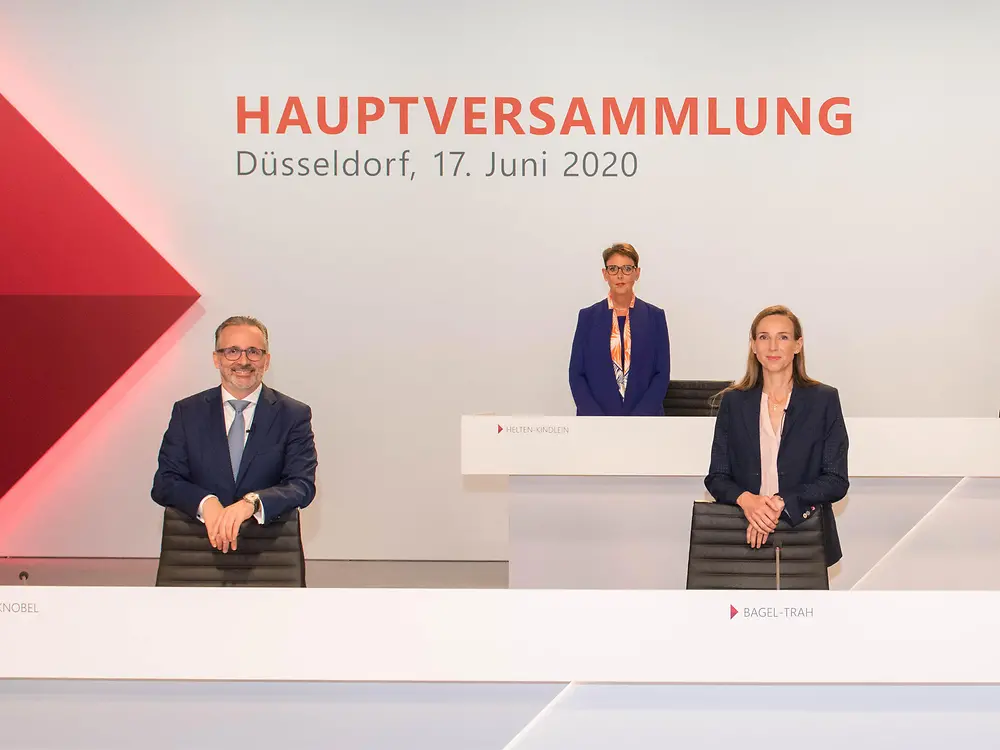 
Henkel's virtual Annual General Meeting 2020