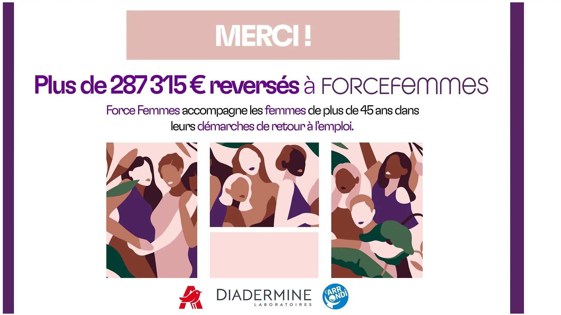 Affiche écrans Forces Femmes