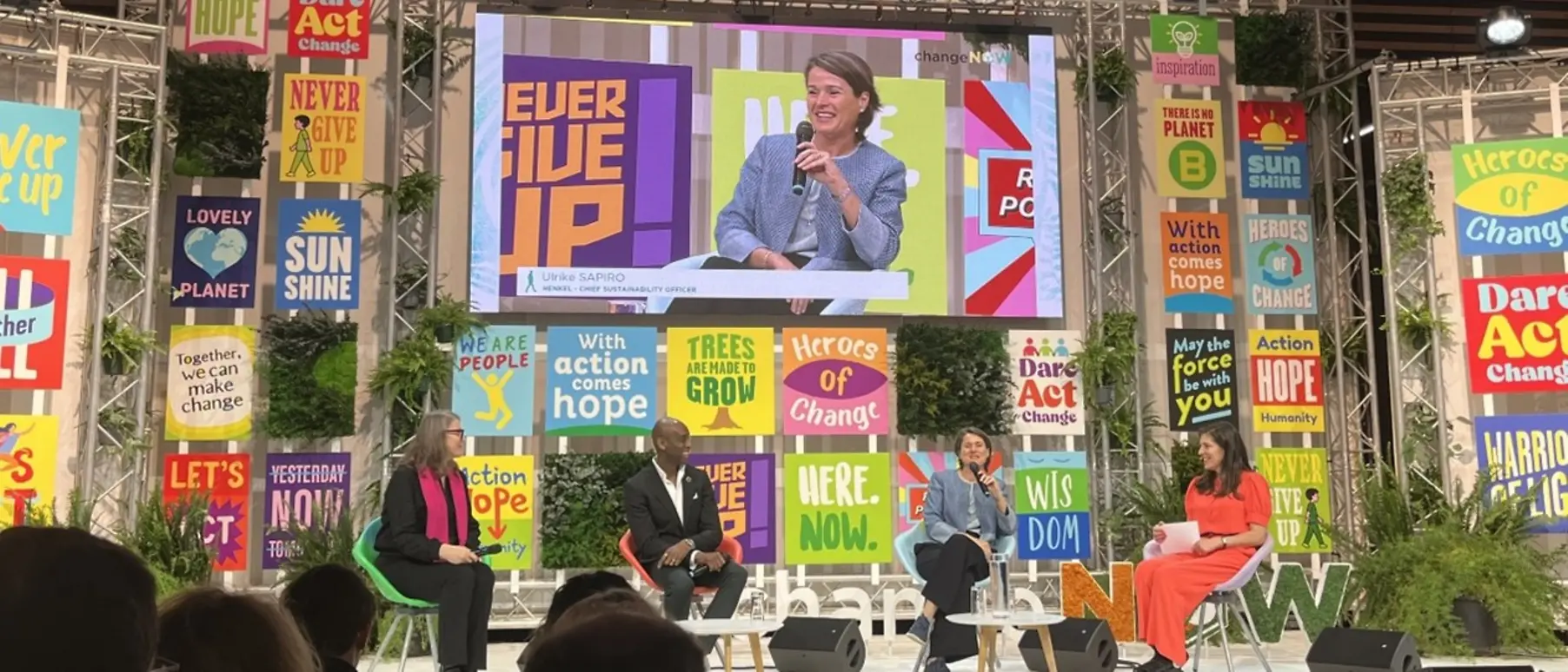 Redécouvrez la table-ronde avec Ulrike Sapiro lors du Change Now Summit