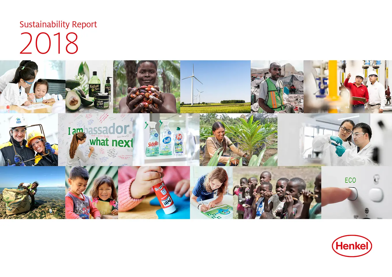 Rapport Développement Durable 2018 (Cover)